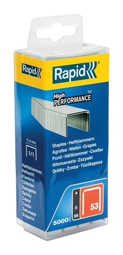 Rapide non. 53 agrafes en fil fin 6 mm, 5 000 pièces - 40303083 - 40303083