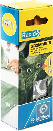 Rapid 1009447 - oeillets g3 - 23x12 25 pcs | 5 pièces