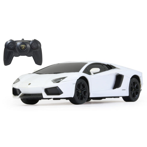 Rastar RC Aventador Boys 27 MHz 1:24 blanc