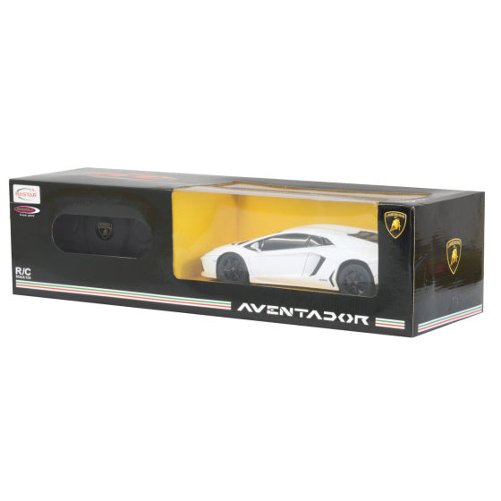 Rastar RC Aventador Boys 27 MHz 1:24 blanc
