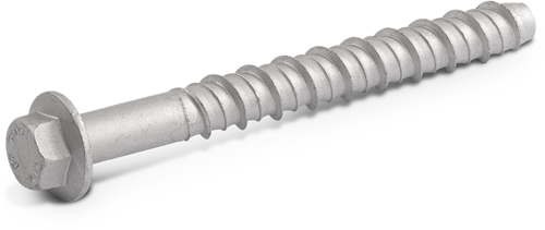 Vis à béton Rawl 12,5 | 10 pièces x 60 revêtement en flocons de zinc hexagonal + anneau SW15 | 50 pièces - r32-h-lx-10x060-hf-zf