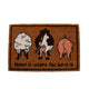 Esschert paillasson design noix de coco 60x40cm