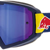 Red bull spect eyewear whip-001 fumée avec miroir bleu - masque mx