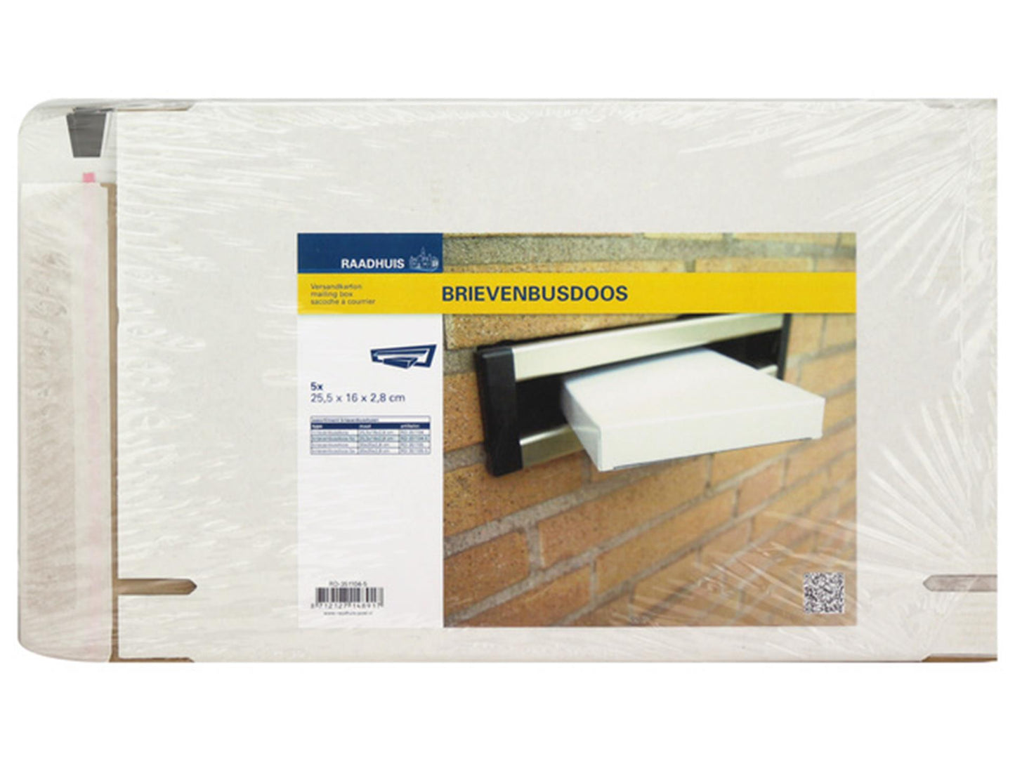 Boîte aux lettres Kangaro 170x255x27mm lot de 5