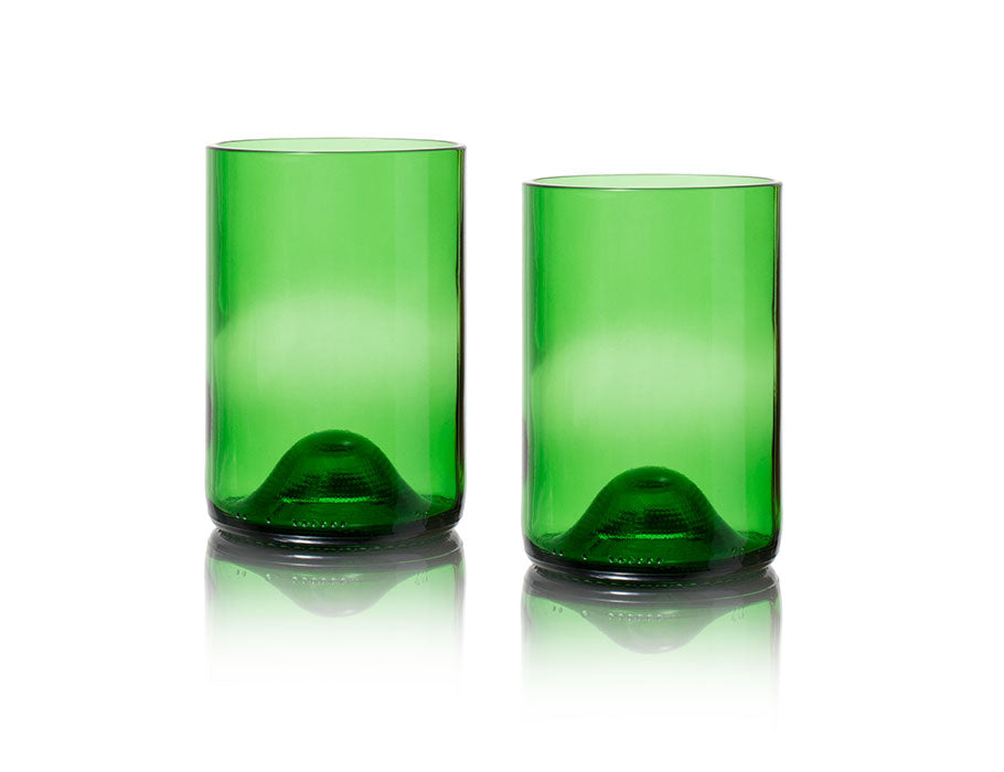 Green de 2 packs de verre rebotté rebotted