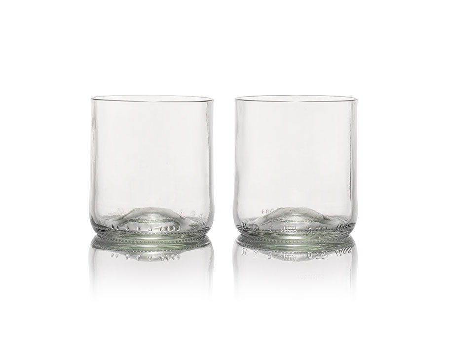 Rebotted Rebotted Glass Short Drink 2 Pack Clear