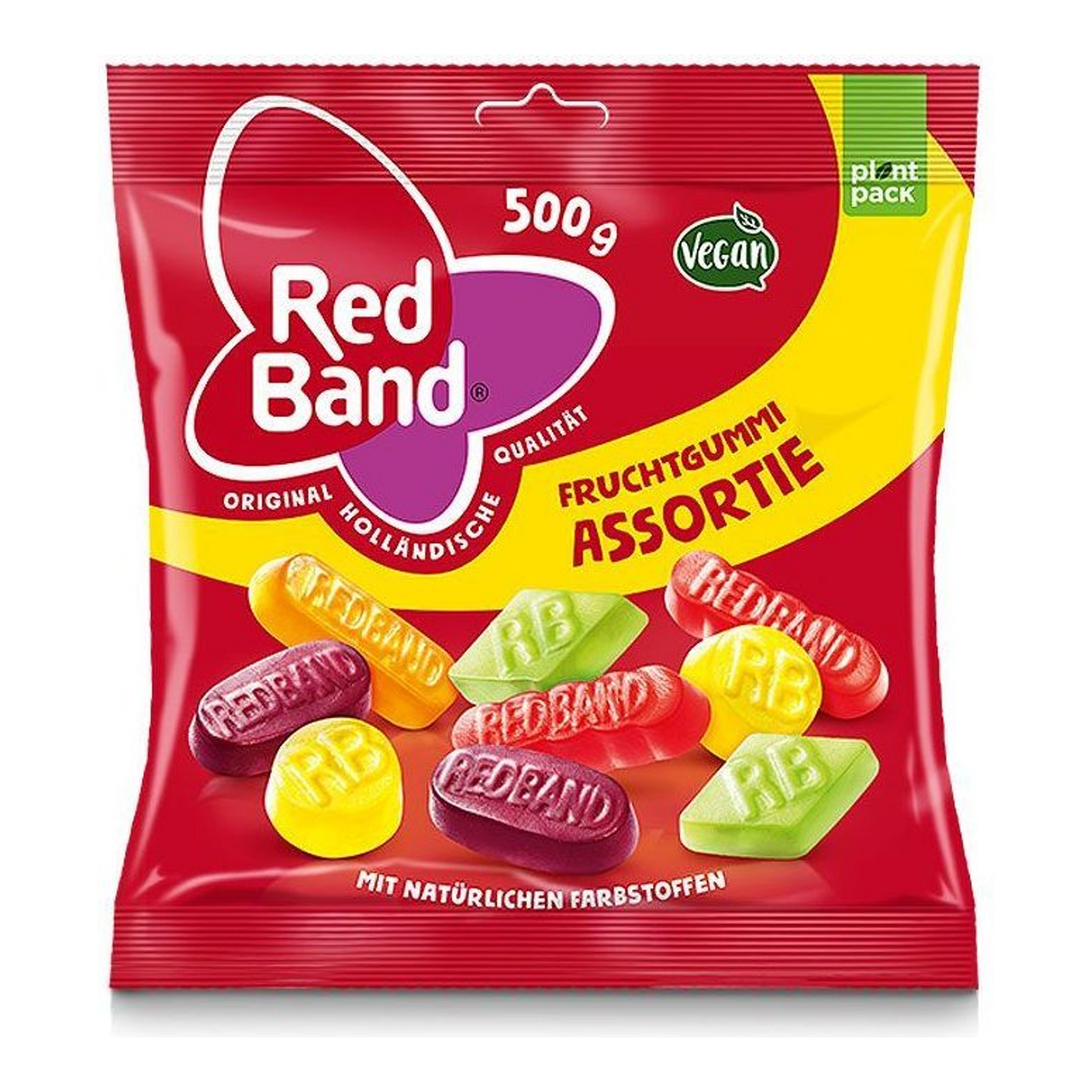 Assortiment de fruchtgummi bande rouge (12x 500gr)