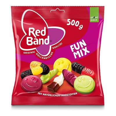 Mélange amusant bande rouge (12x 500gr)