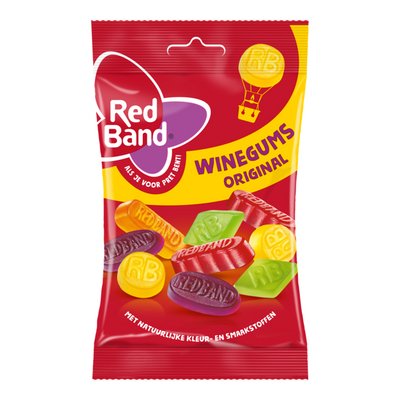 Gommes au vin bande rouge originales (24x90gr)