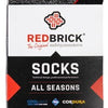 Chaussettes toutes saisons Redbrick 25103 | gris noir | taille 46 - 00.083.019.43