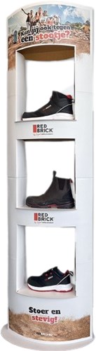 Affichage du pouls en brique rouge 2024 | blanc | taille unique - 8713458011208