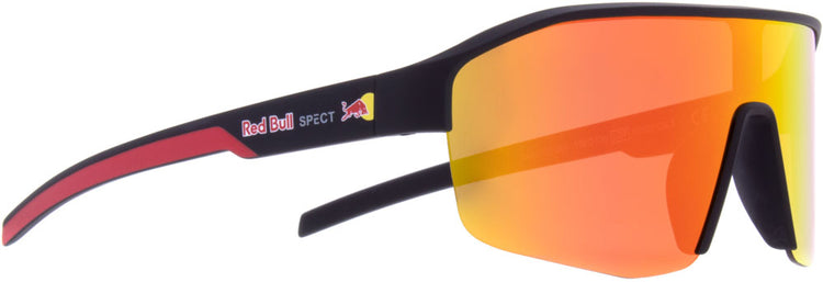 Red bull spect eyewear dundee marron rouge-orange miroir - lunettes de sport