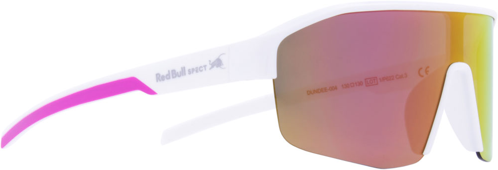 Red bull spect eyewear dundee marron rose miroir - lunettes de sport