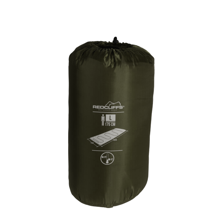 Redcliffs enveloppe de sac de couchage vert 180x74cm