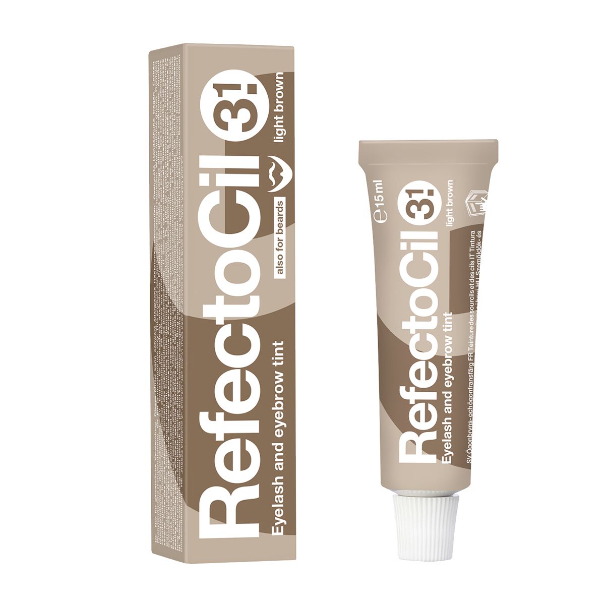 RefecctoCil RefecctoCil Peinture des cils brun clair non.