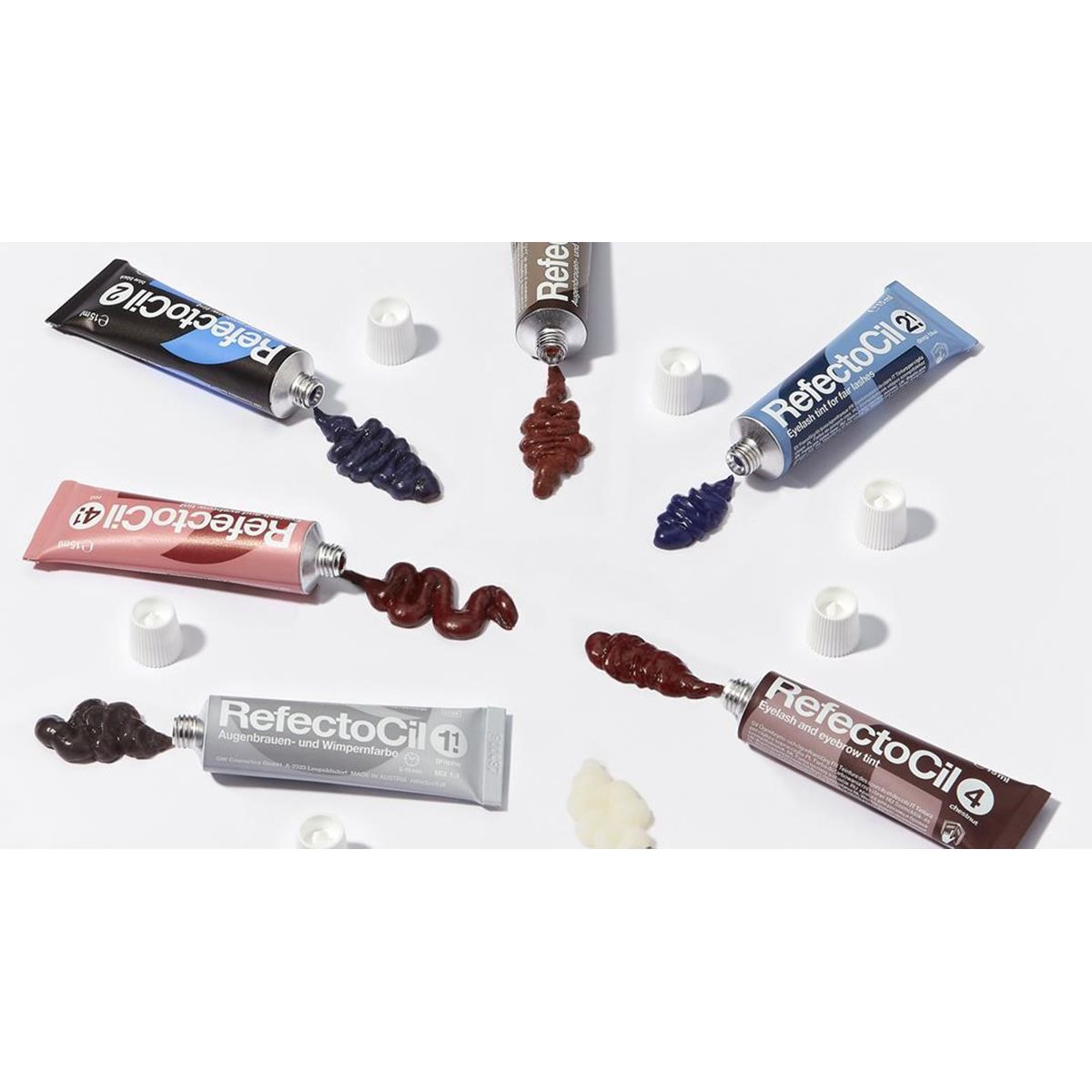 RefecctoCil RefecctoCil Peinture des cils en bleu profond NO.