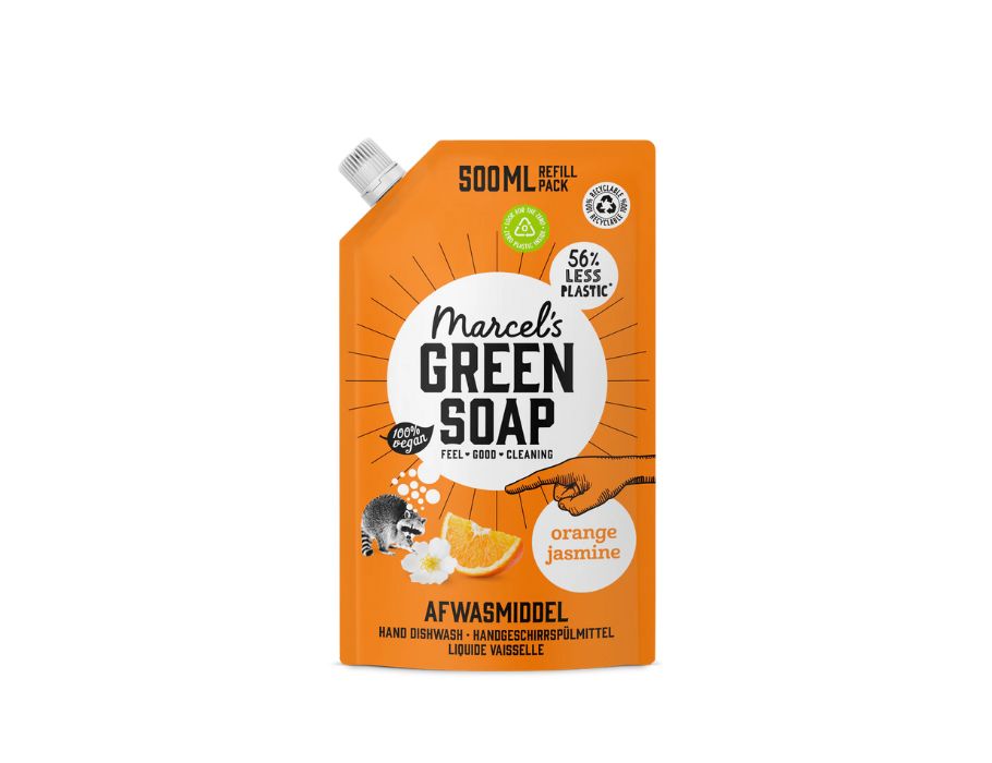Marcels Green Savon Recharge Wash up Orange Jasmine 500 ml