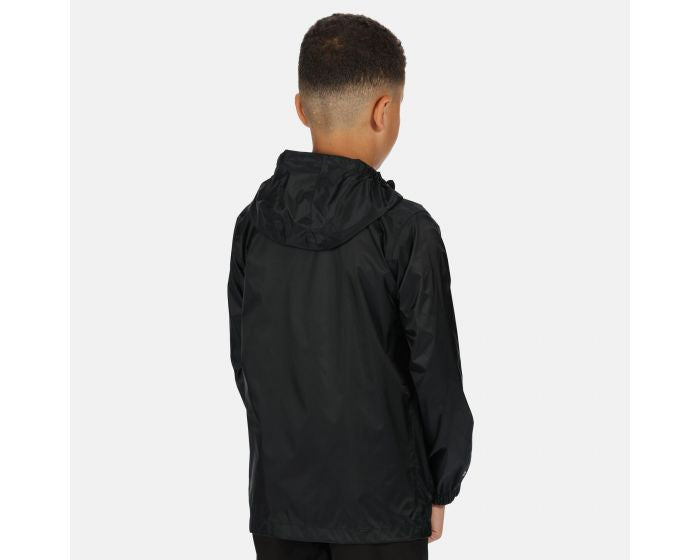 Regatta Pack it jacket junior noir taille 135-140