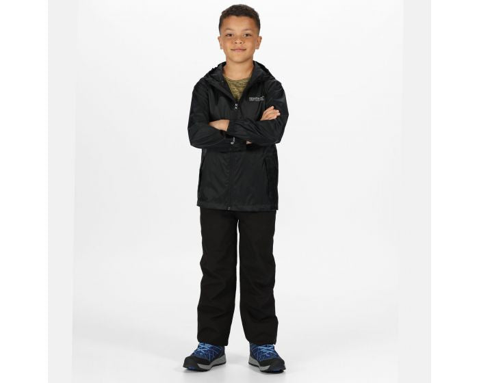 Regatta Pack it jacket junior noir taille 146-152