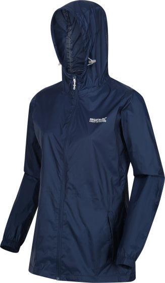 Veste de pluie Regatta Pack-It III femme bleu foncé taille S