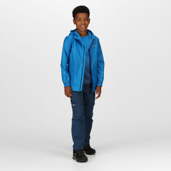 Regatta Pack It III mackintosh garçons bleu taille 15-16