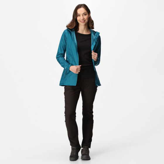 Regatta Pack it III shell jacket ladies blue size XXL