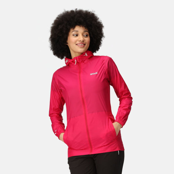 Regatta Pack it III shell jacket ladies pink size L