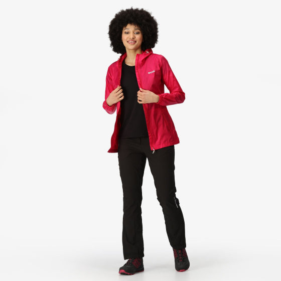 Regatta Pack it III shell jacket ladies pink size XXL