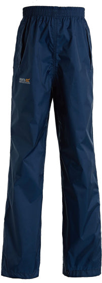 Pantalon de pluie Regatta Pack It junior bleu foncé taille 11-12 ans