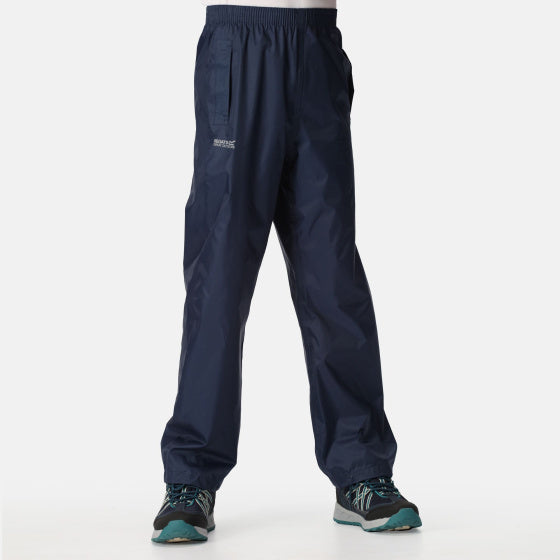 Pantalon de pluie Regatta Pack It junior bleu foncé taille 15-16 ans