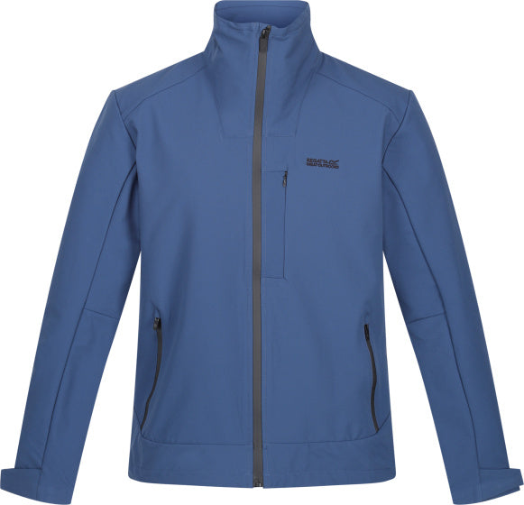 Regatta Overmaor Softshellcoat Men Blue Taille xl