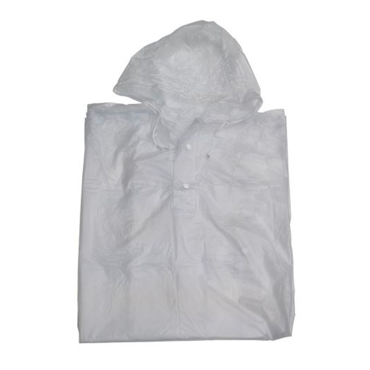 Falconetti Poncho une taille unisexe transparente