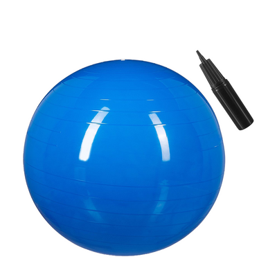 Ballon de gymnastique Relaxdays bleu ø55cm