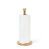 Porte-rouleau de cuisine Imp relaxdays bambou 32cm