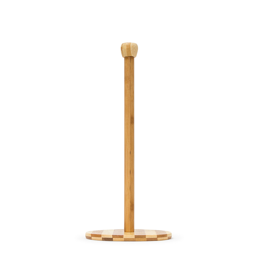 Porte-rouleau de cuisine Imp relaxdays bambou 32cm
