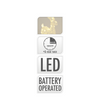 Renne LED blanc 50 LED 45cm