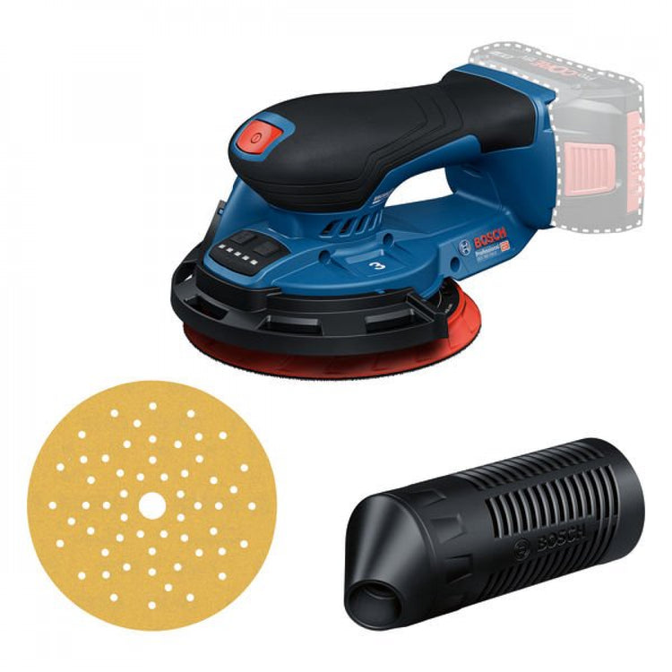 Ponceuse excentrique sans fil Bosch blue gex 18v-150-3 | hors batterie et chargeur - 0601372904