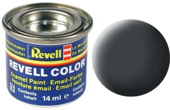 Revell - peinture de modélisme no. 77 gris poussière mat