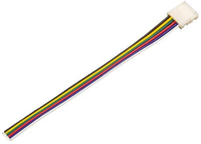 Pièce de connexion rapide RGB-CCT 6 broches 12 mm avec fil de 15 cm - 4380210