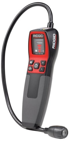 Détecteur de fuite de gaz Ridgid | 0-6 400 ppm | 1 pièce - 36163 - 36163