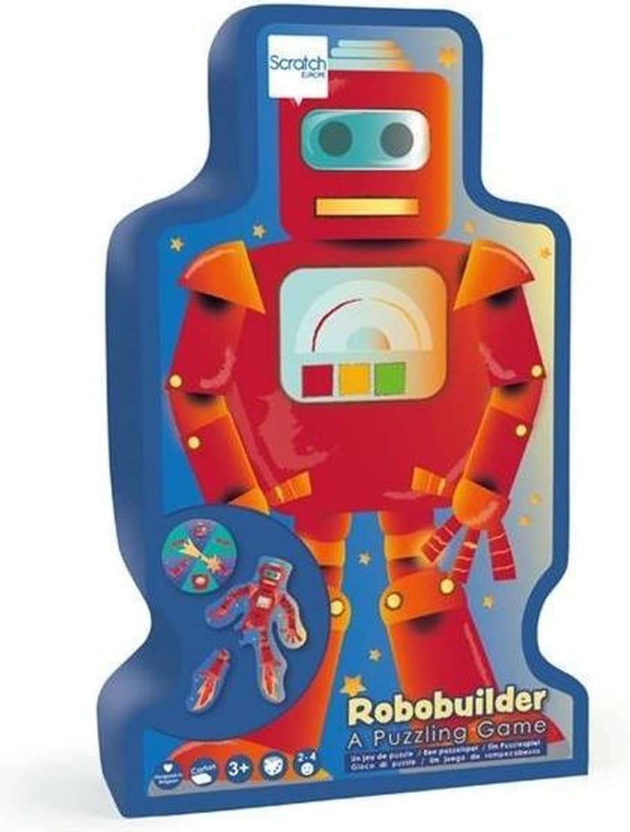 Gratter l'ancien robot de puzzle Robobuilder