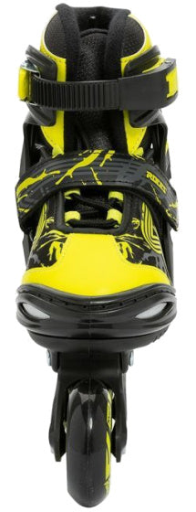 patins à roues alignées Jokey 3.0 botte souple 82A noir jaune taille 30-33
