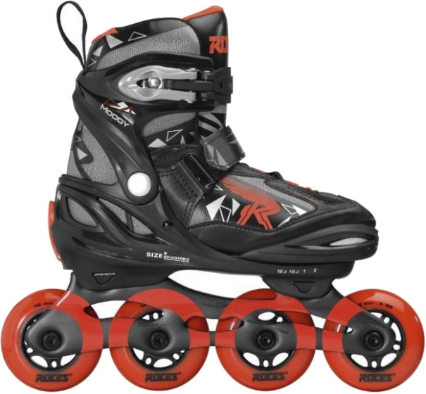 Skates en ligne Moody TIF 82A Black Red Size 36-40