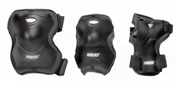 Skate Protection Set Super Unisexe Black Taille M 6 pièces
