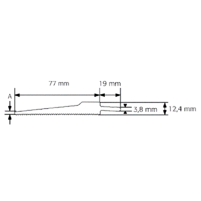 Lame de scie Rodcraft 32t longueur 77mm sig - 670846055