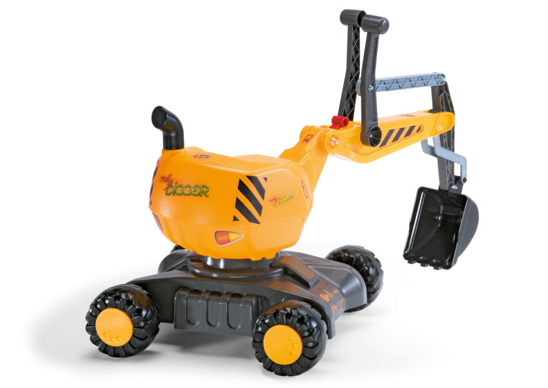 Excavatrice Rollydigger Junior 102 x 43 cm jaune