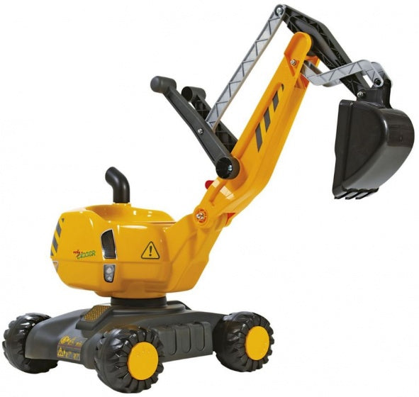 Excavatrice Rollydigger Junior 102 x 43 cm jaune