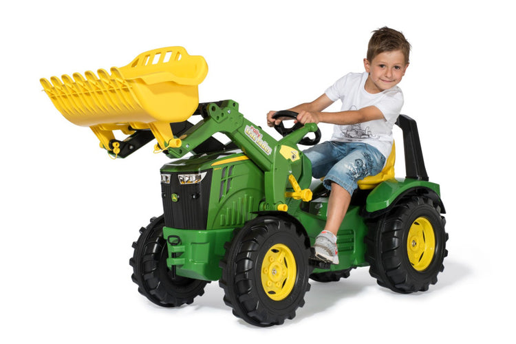 Rolly Toys Premium John Deere X-Trac 8400R avec Front Loader Green