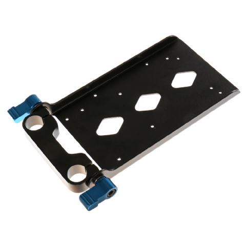Adaptateur de plaque de batterie Rolux RL-VF pour systèmes 15 mm