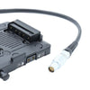 Plaque de batterie Rolux V-Mount RL-CAGII pour Canon C300 Mark II